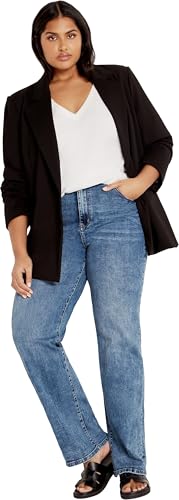 City Chic Women's Harley Ivy Straight Jean