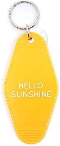 Three Potato Four Key Tag - Hello Sunshine