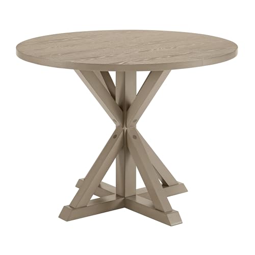ROME + OAK Spier Modern Dining Table, 40-Inch Round Tabletop