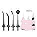 Replacement Tips for YXY-801 Flosser Nozzels Heads Accessories(4pcs Black Standard)