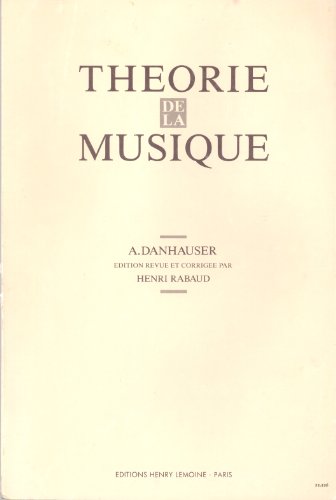 Couverture de Theorie de la musique. Edition revue et augmentée/corrigée.