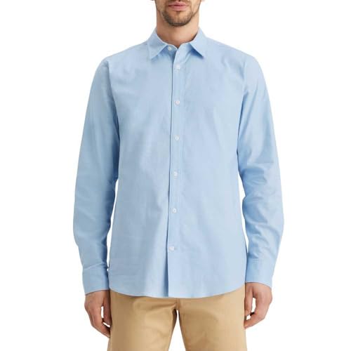 Scotch & Soda Oxford Shirt, Camisa, Hombre, Shirt Blue, L