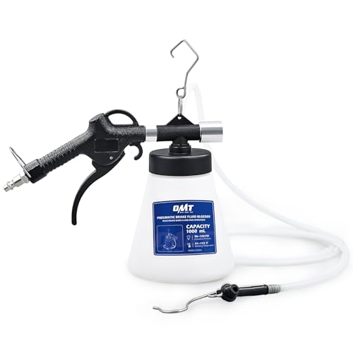 Orion Motor Tech Pneumatic Brake Bleeder Kit, 1.06 qt. Brake...