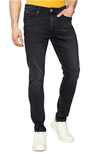 Tommy Jeans Men's Simon SKNY CSBBS Pants, Ceasar Bk Bk Str, W27/L36
