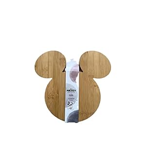 Mickey Mouse Shaped Wooden Chopping Boar...