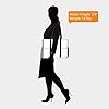 TOPDesign Utility Water Resistant Tote Bag with 13 Exterior & Interior Pockets, Top Zipper Closure & Thick Bottom Support, for Working Women, Teachers, Nurses, Accountants (Love, Large) #4
