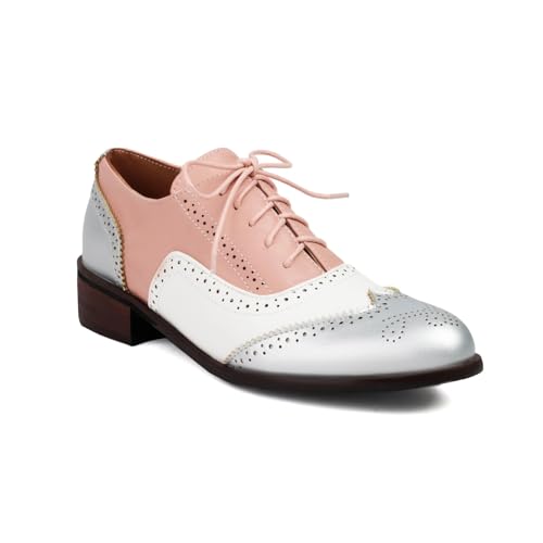 Chaussures de travail confortables Oxford bout golf pour femmes
