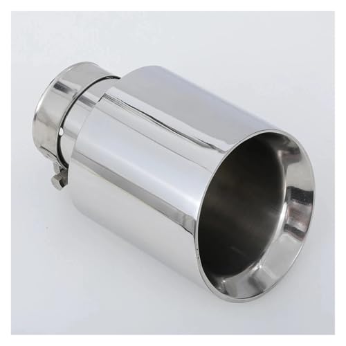 Tuyau d'extrémité de système d'échappement universel 54mm inox pour embout de voiture