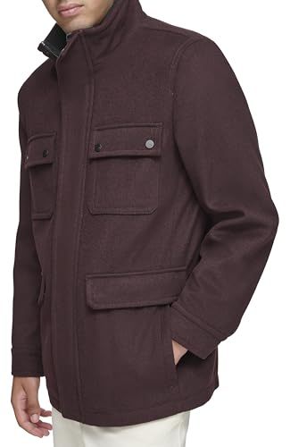 Image of Andrew Marc Men's Andrew Marc Men's Wool Coat - Mid and Full Length