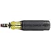 Klein Tools 32304 Screwdriver, 14-in-1 Adjustable Screwdriver with Flip Socket, HVAC Nut Drivers and Bits, Impact Rated