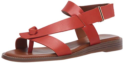Image of Franco Sarto Womens Glenni Ankle Strap Flat Sandals
