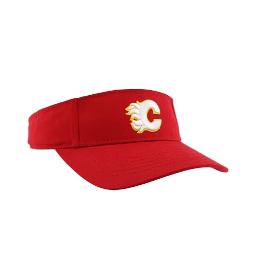 Image of ZHATS NHL Unisex-Adult NHL Officially Licensed Visor Drill Icon Team Color