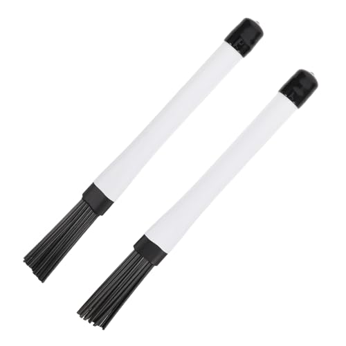 Toddmomy 1Pair Nylon Drum Brushes for Snare Drum Lightweight Accessory for Musicians for Practice and Performances for Beginners and Versatile Use