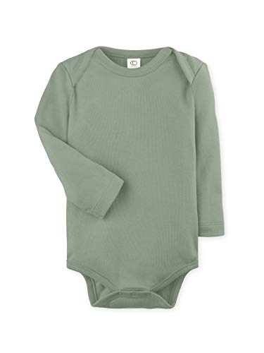 Image of Colored Organics - Organic Cotton Baby Bodysuit - Long Sleeve Infant One Piece