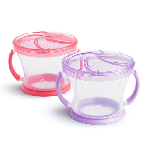 Image of Munchkin Snack Catcher, 9 Ounce, 12+ Months, Color May Vary - 2 Count