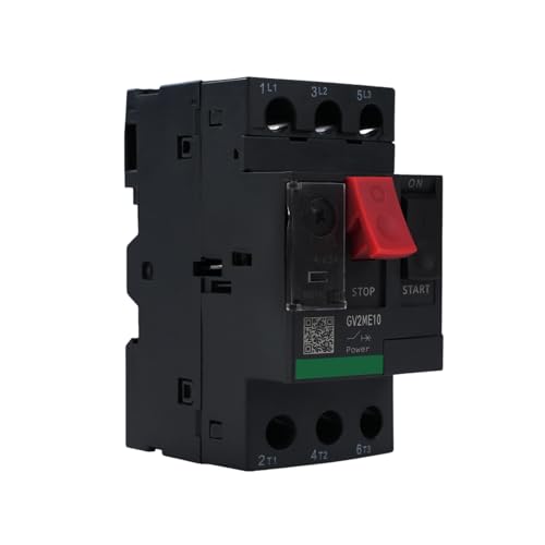 Jadeshay Disyuntor de Motor,690V Interruptor de Protección de Motor Disyuntor con Protección contra Cortocircuito de Sobrecarga,Montaje en Carril DIN Disjuntor Motor Magnetotérmico