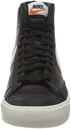 Nike Men's Basketball Shoe, Black White Sail Team Orange, Womens 8 | Image 1