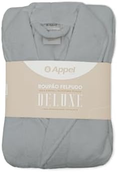 Roupão Felpudo Deluxe com Poliamida de Alta Absorção | Toque Maci...
