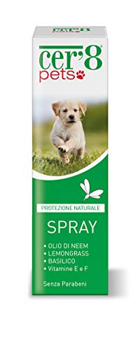 Complementos Para Aves - Spray Repelente de Mosquitos para Mascotas CER 8 Pets 100 ml
