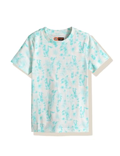 Image of Amazon Brand - Symbol Boy's Marble Regular Fit T-Shirt