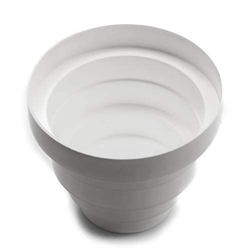 Vent Systems Riduttore In Linea Per Condotti In Plastica Da 80 100 120 125 150 Mm - Connettore - Adattatore Universale - Riduttore Tubo Flessibile Hvac Pvc Abs Plastica 80-150 Mm - Confezione Da 1 - 6