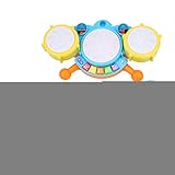 Hochwertiges und sicheres Schlagzeugspielzeug aus hochwertigem Kunststoff mit glatter Oberfläche.