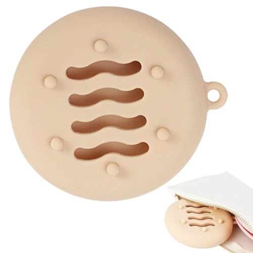 Custodia in polvere in silicone – Custodia per spugna per trucco | Supporto per soffio in silicone | Supporto per soffio in polvere di silicone | Contenitore di stoccaggio per sbuffi di trucco