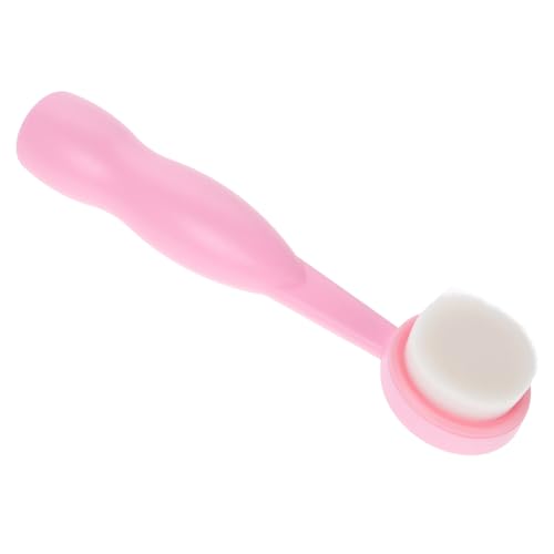 FRCOLOR Manual Facial Cleansing Brush Stand Soft Bristle Face Scrubber Exfoliating Washcloth Face