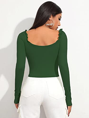 Image of Shasmi Women's Shirt | Sweat Heart Neck | Full Sleeve | Regular Fit | Elegant Design Stylish & Comfortable | All-Day Comfort | Perfect for Formal, Casual (Tank Top)