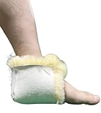 Genuine Medical Sheepskin Heel Protector Sheepskin Rug Sheepskin Protection Boots Sheepskin Foot Protectors - 1 Unit