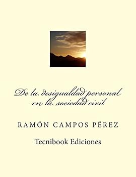 Paperback de la Desigualdad Personal En La Sociedad Civil [Spanish] Book