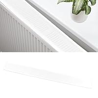 MOKIDO Heizkörper-Staubschutz, Heizung Abdeckung, Heizkörper Abdeckung, Heizungsabdeckung, Dekorativer Staubschutz, Heizkörperabdeckung zum Blockieren von Staub und Schmutz (80CM)