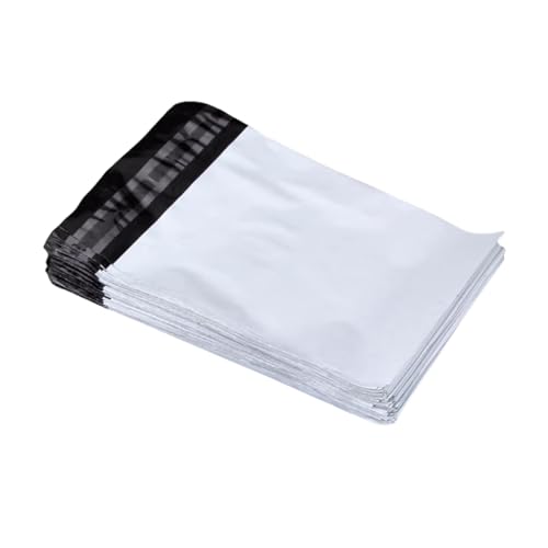 BIGJIYU 50 Stück Versandbeutel 25x35cm, Versandtaschen Plastic 25x35cm Pakettaschen für den Versand von Kleidung