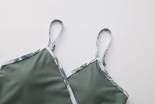 Image of Girls 3 Piece Bikini Bathing Suit Teen Girls Swimwear Sport Swimsuits with Shorts 9-16T