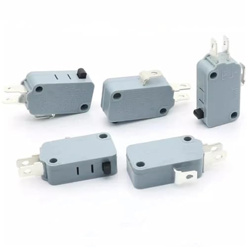 Interruptor KW3-OZ con trípode de pie curvo y botón de desplazamiento 5 uds 4
