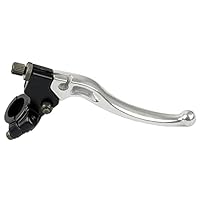 LOCOPOW 22mm 7/8 inch Motorrad Vorne Links Kupplungsbremshebel,Kupplungshebel Ersatz für Taotao 50cc 70cc 90cc 110cc 125cc Dirt Pit Bike Hydraulischer Kupplungszylinder