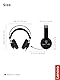 Lenovo Legion H300 Stereo Gaming Headset, Noise-Cancelling Mikrofon, Memory Foam & PU Leder Ohrmuscheln, Edelstahl Headband, PC, PS4, Xbox One, Nintendo Switch, Mac, GXD0T69863, Schwarz