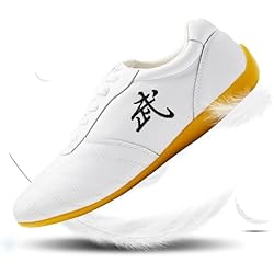 Zapatillas Kojondo Zapatos De Lona De Artes Marciales para Mujeres Y Hombres, Zapatillas Deportivas Unisex De Tai Chi Kung Fu, Zapatillas Deportivas Tradicionales Chinas Wushu Shaolin Taekwondo(Size:43EU,Color:Black)