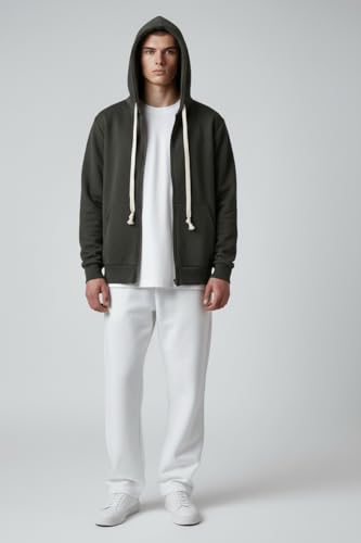 Sweat à capuche zippé Arvago veste polycoton mi-saison - 7