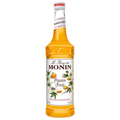 Monin Passion Fruit Syrup - Sweet & Tart Cover