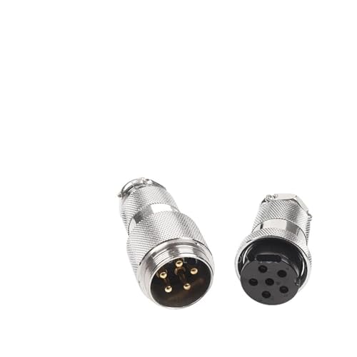Conector GX30 de 5 pines antitirones con enchufe eléctrico de aviación DF30 macho hembra