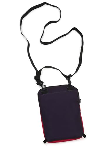 Image of Bewakoof Official Captain America Merchandise Unisex Red & Blue Printed Sling Bag