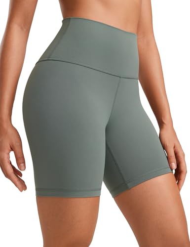 Image of CRZ YOGA Butterluxe Biker Shorts 6 inch | Extremely Soft, Gentle Compression, Yoga, High Waisted, for Women
