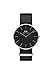 Daniel Wellington Classic Cornwall Orologio Uomo, 40mm, in NATO, Nero/Argento
