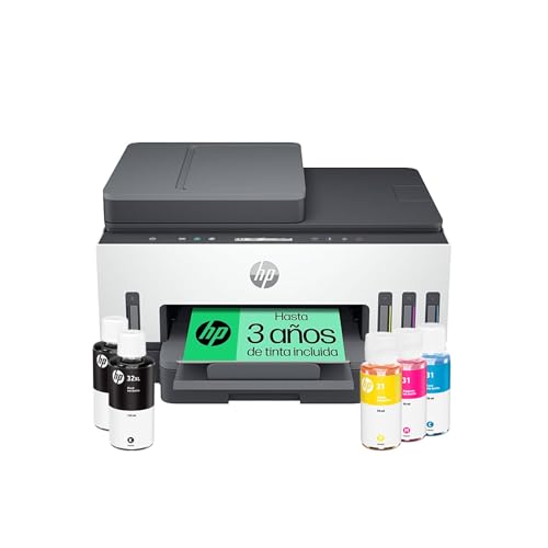 Hp Smart Tank 7305 28b75a -Impresora A4 Multifunción Con Deposito De Tinta Recargable, Impresión A Color, Escaner, Copiadora, Wi-Fi, Hp Smart A Hp Smart Tank 7305 28b75a -Impresora A4 Multifunción Con Deposito De Tinta Recargable, Impresión A Color, Escaner, Copiadora, Wi-Fi, Hp Smart A