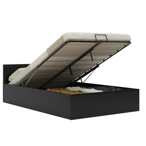 ZEYUAN Cama canapé hidráulica con LED