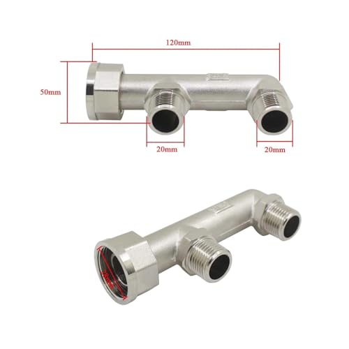 Robinet à gaz en laiton DN15 vanne 3 voies pour stopper les risques - 5