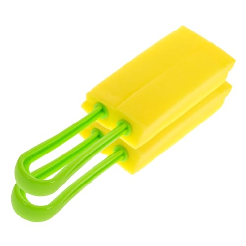 Beavorty 2pcs Sponge Cup Brush Cup Cleaning Tool Kettle Cleaning Tool Multipurpose Cleaning Brush Bottle Cleaner Bottle Brush Bottle Sponge Brush Milk Bottle Cleaner