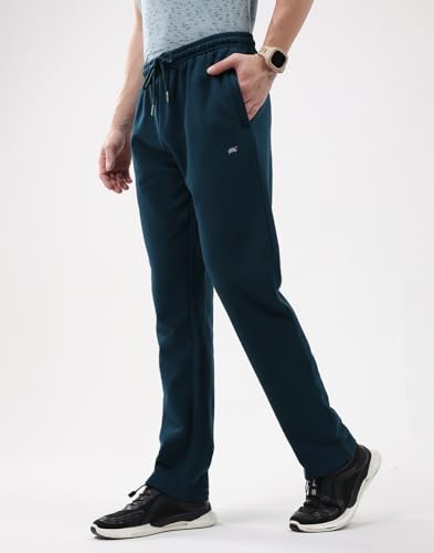 Image of Monte Carlo Men's Regular Fit Solid Track Pants | Drawstring Closure | Side Pocket Sports Lower | Comfortable & Stylish Lower for Men's