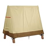 Outdoor Swing Cover A Frame 420D Waterproof Porch Swing Cover UV Resistant Weather Protector Patio F